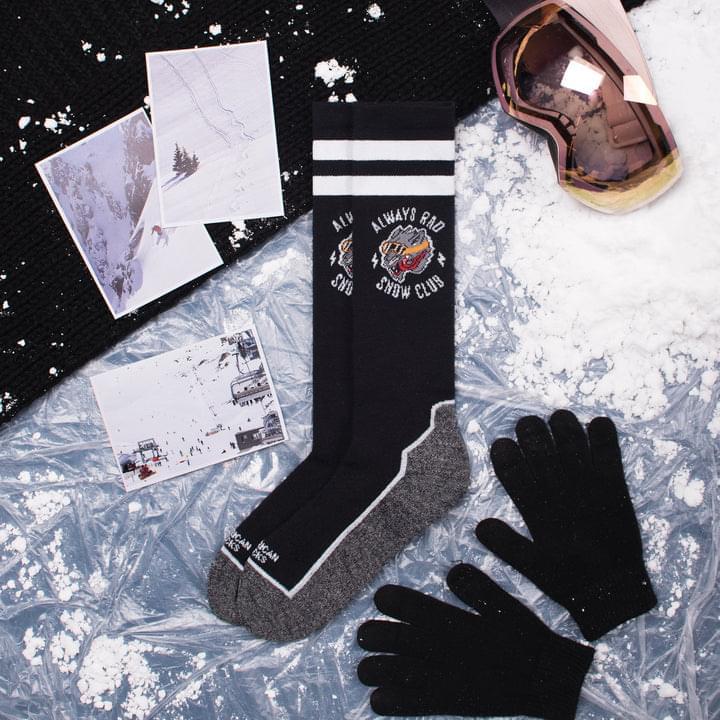 American Socks | American Socks Snow Club - Snow Socks  | Calcetines, Snowboard, Unisex | 