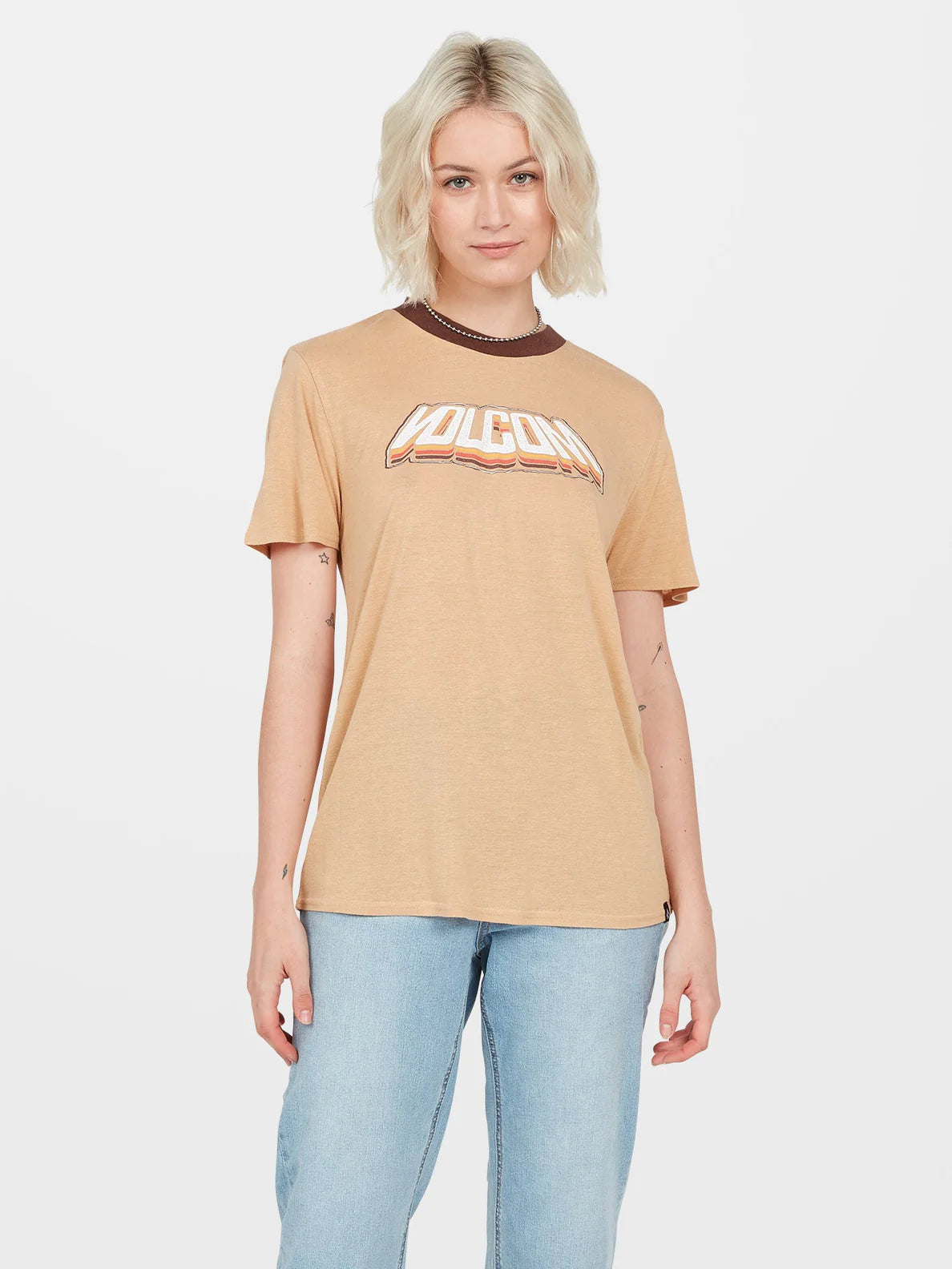 Volcom Tern N Bern SS Hazelnut T-Shirt