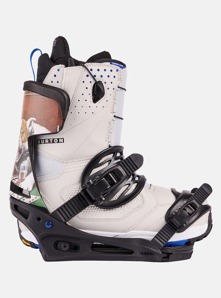 Burton | Burton Men's Mission Re:flex Snowboard Bindings Good Company  | Fijaciones, Men, Snowboard, Strap | 