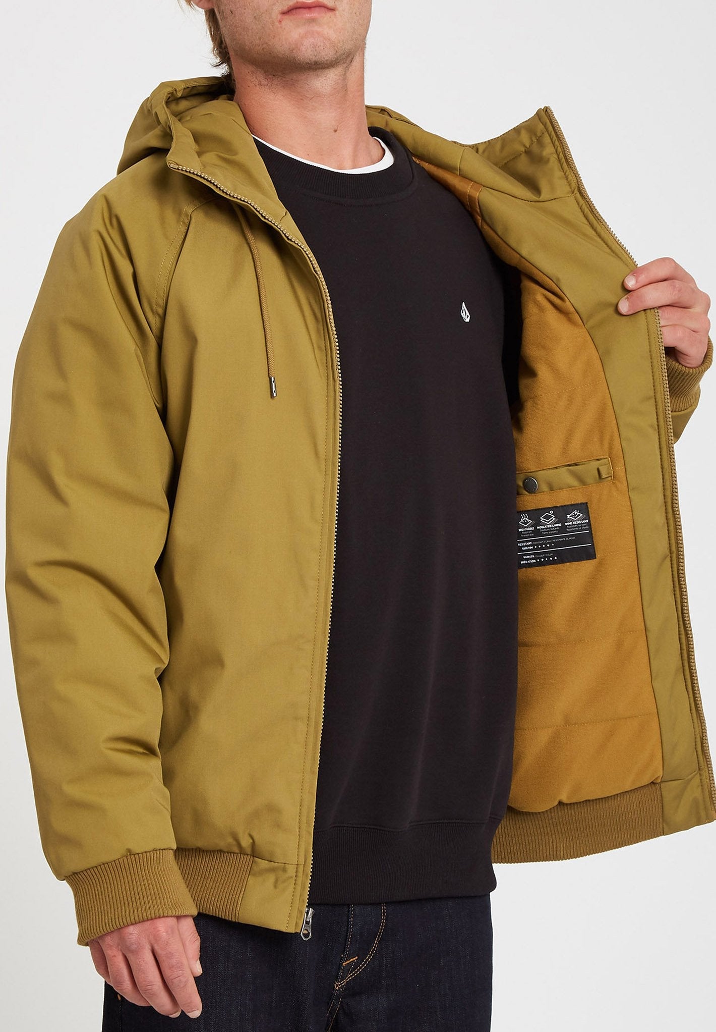 Volcom | Chaqueta Volcom Hernan 5K Butternut  | Chaquetas Heavy, Men, Ropa |