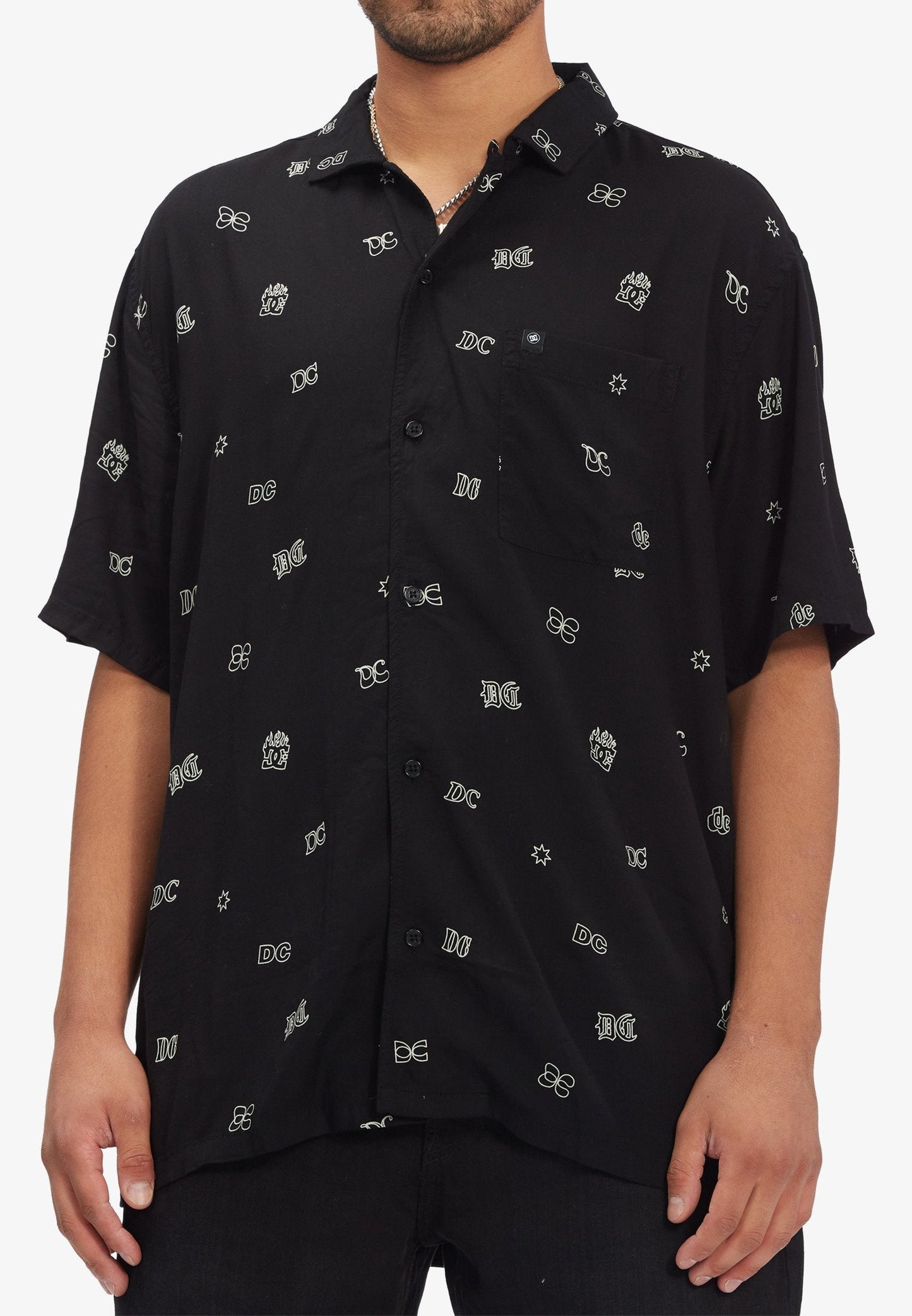 DC Shoes | DC Ditzy | Camisas, Camisas manga corta, Men, Ropa |