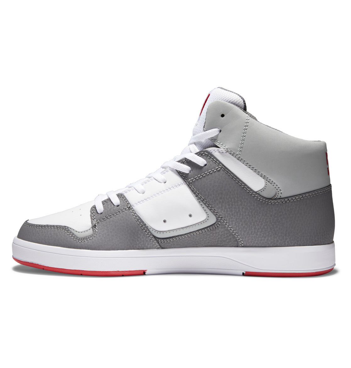 DC Shoes | Dc Shoes Cure Hi Top White/grey/red | Calzado, Men, Zapatillas |