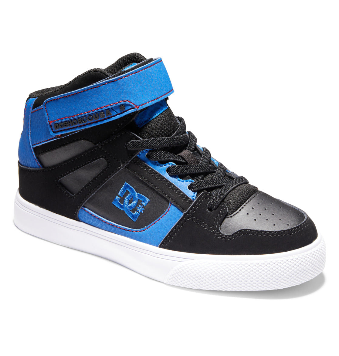 DC Shoes | Dc Shoes Pure High-top Ev Black/blue/red  | Calzado, Youth, Zapatillas |