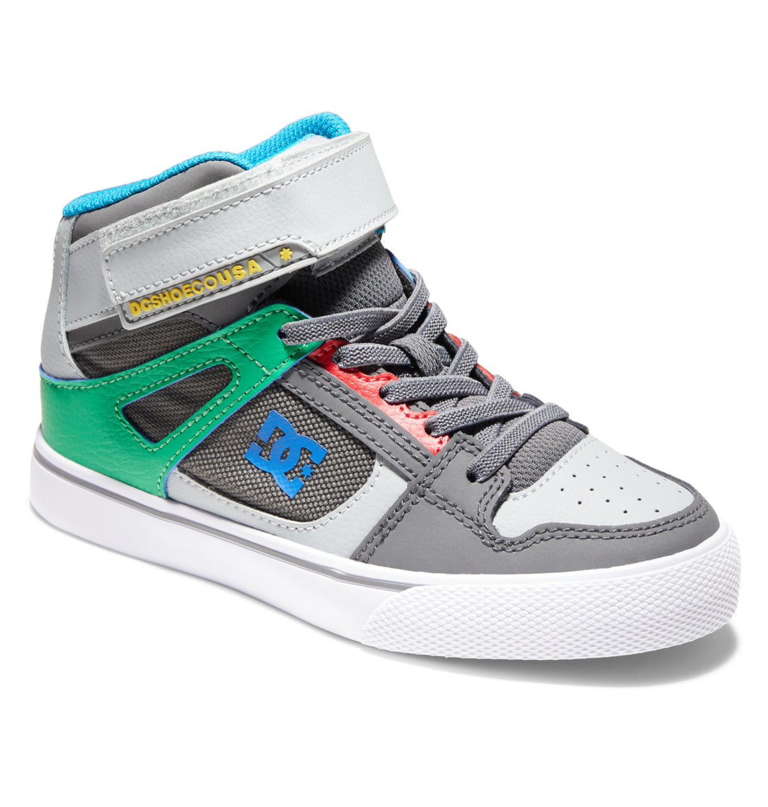DC Shoes | Dc Shoes Pure High-top Ev Grey/Green  | Calzado, Youth, Zapatillas |