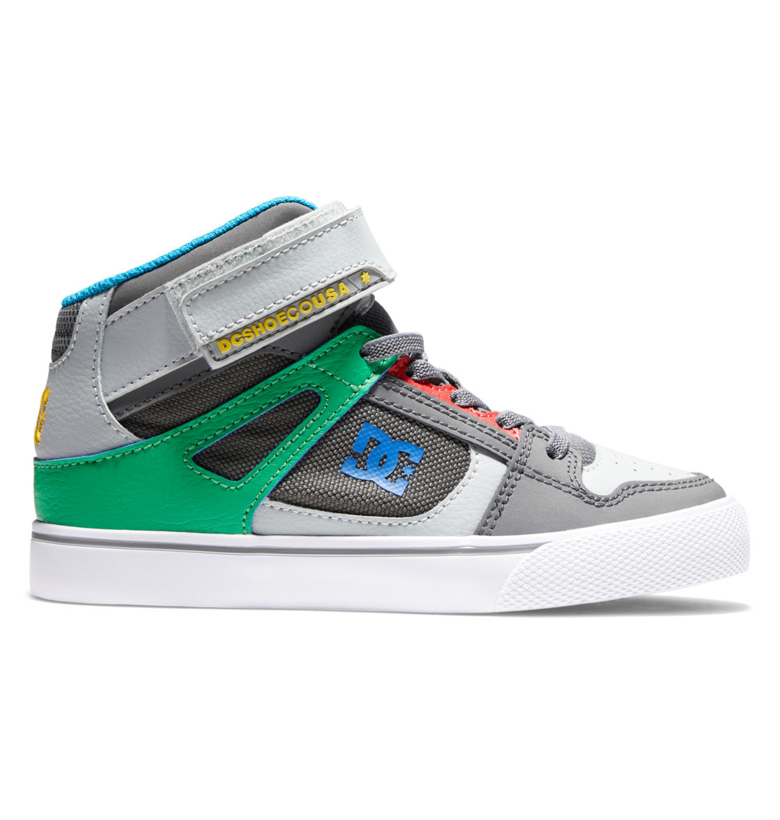 DC Shoes | Dc Shoes Pure High-top Ev Grey/Green  | Calzado, Youth, Zapatillas |