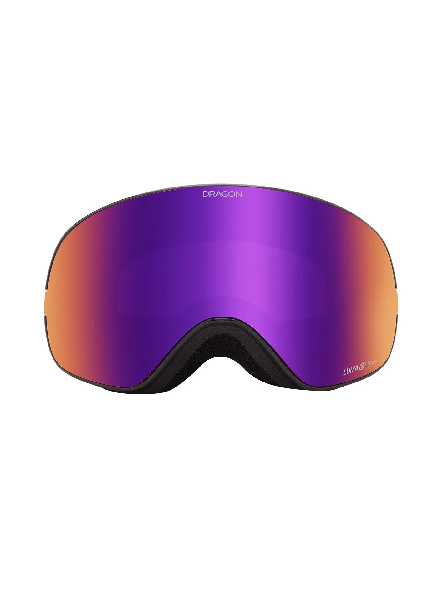 Dragon X2s - Black Pearl with Lumalens Purple Ionized & Lumalens Amber Lens