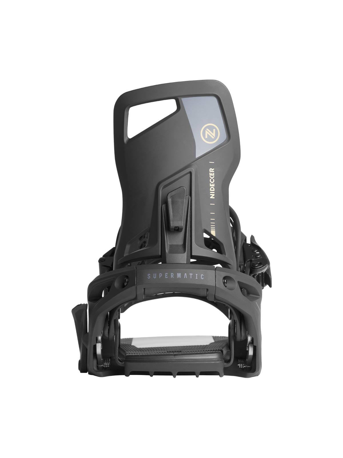 Fijaciones snowboard Nidecker SuperMatic - Black