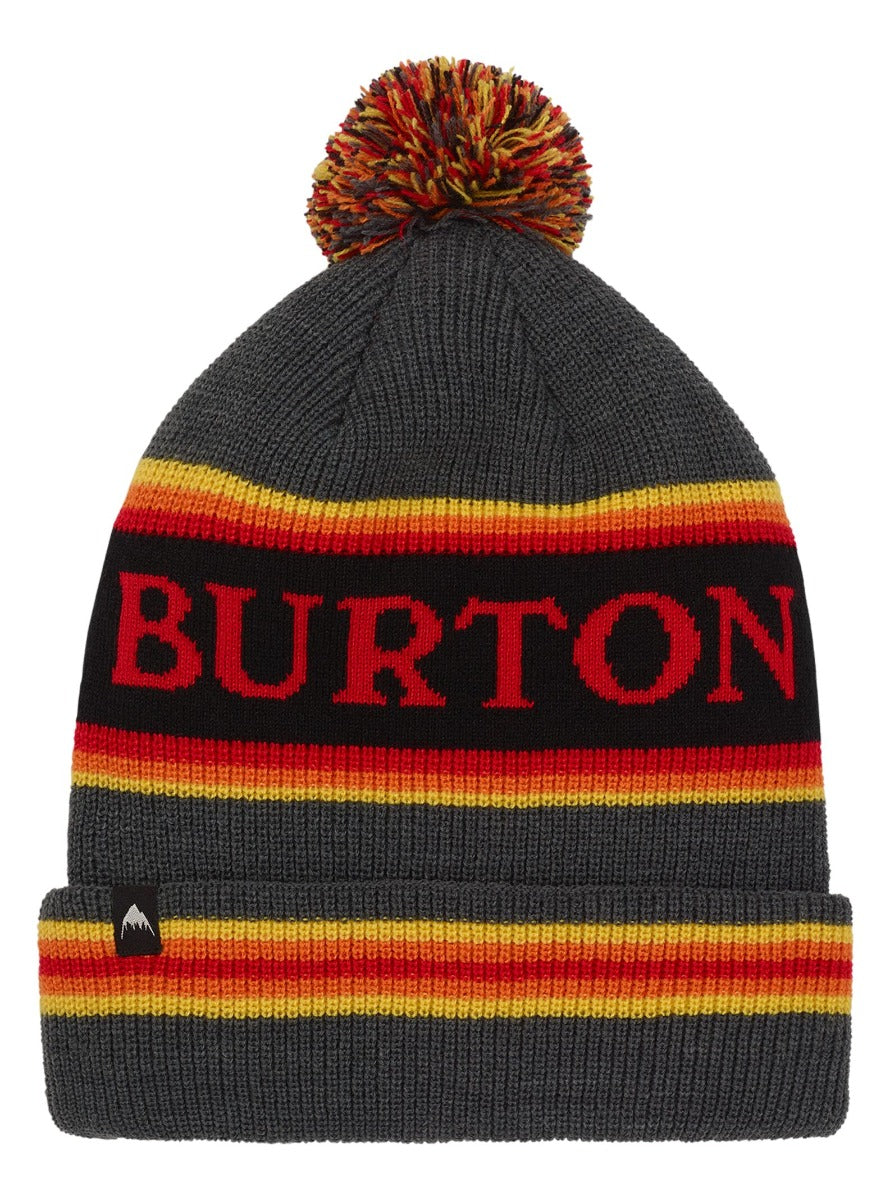 Men's Burton Trope Beanie True Black Heather | Burton Snowboards | Gorros | surfdevils.com