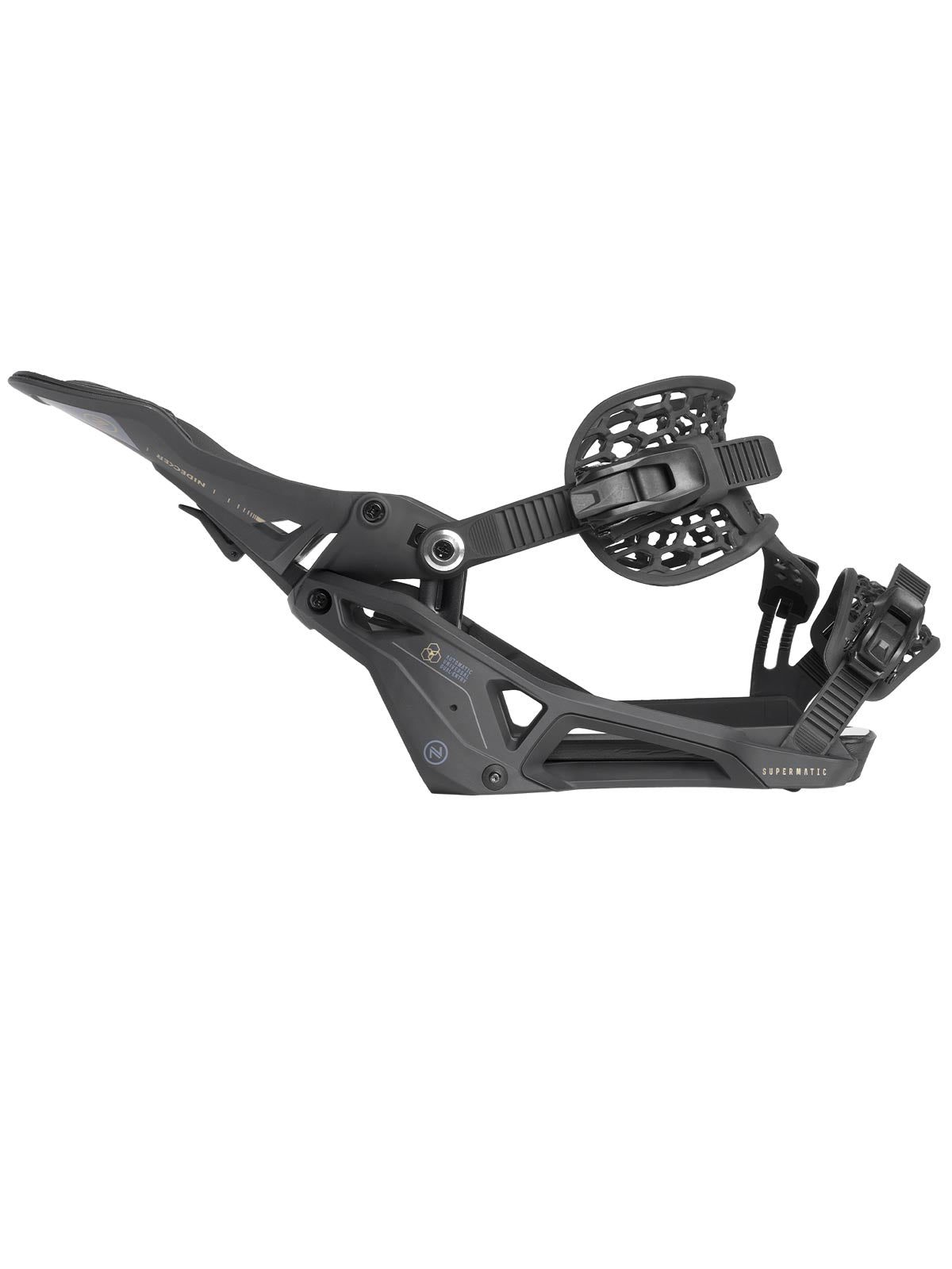 Fijaciones snowboard Nidecker SuperMatic - Black