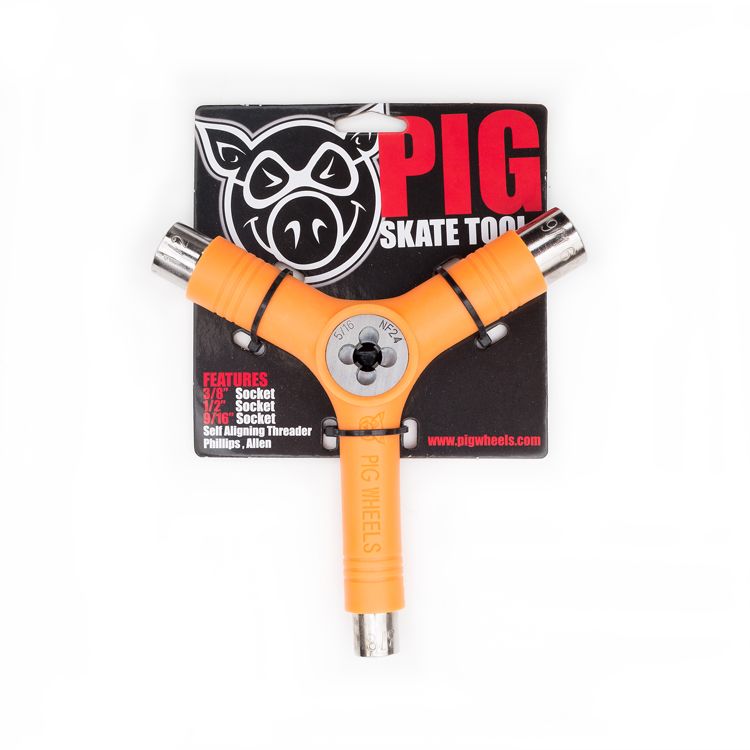 Pig | PIG Tool Orange  | Skate, Skate Tools, Unisex | 