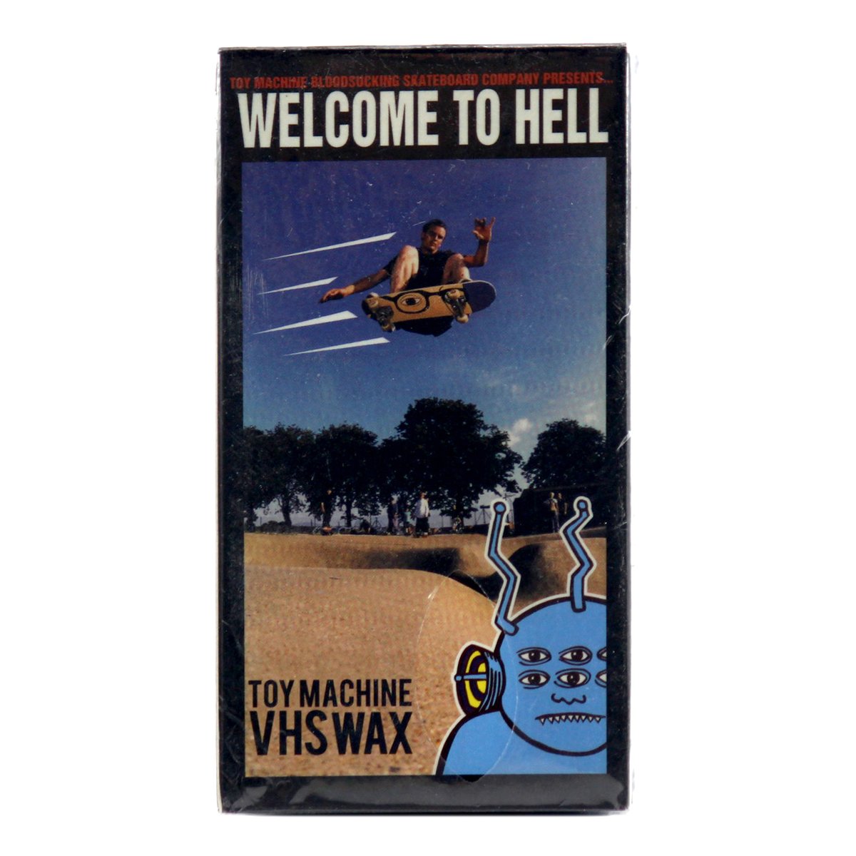 Toy Machine VHS Wax Welcome To Hell | Skate Shop | Tablas, Ejes, Ruedas,... | Skate Wax / Cera para patinar | surfdevils.com