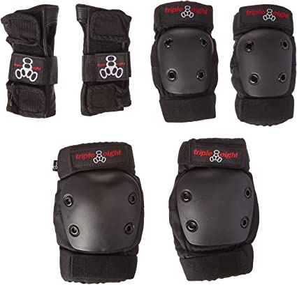 Triple 8 | Triple 8 JR Derby 3 Pack  | Protecciones, Skate, Unisex | 