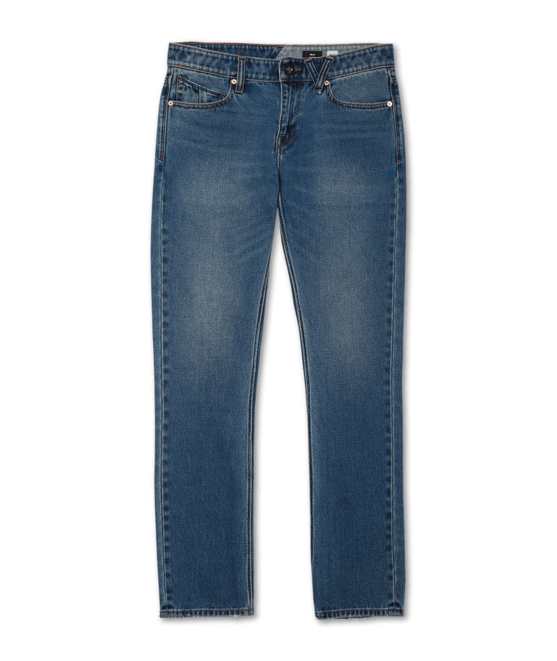 Volcom 2x4 Denim Middle Broken Blue | Pantalones Tejanos | Todos los pantalones de hombre | Volcom Shop | surfdevils.com
