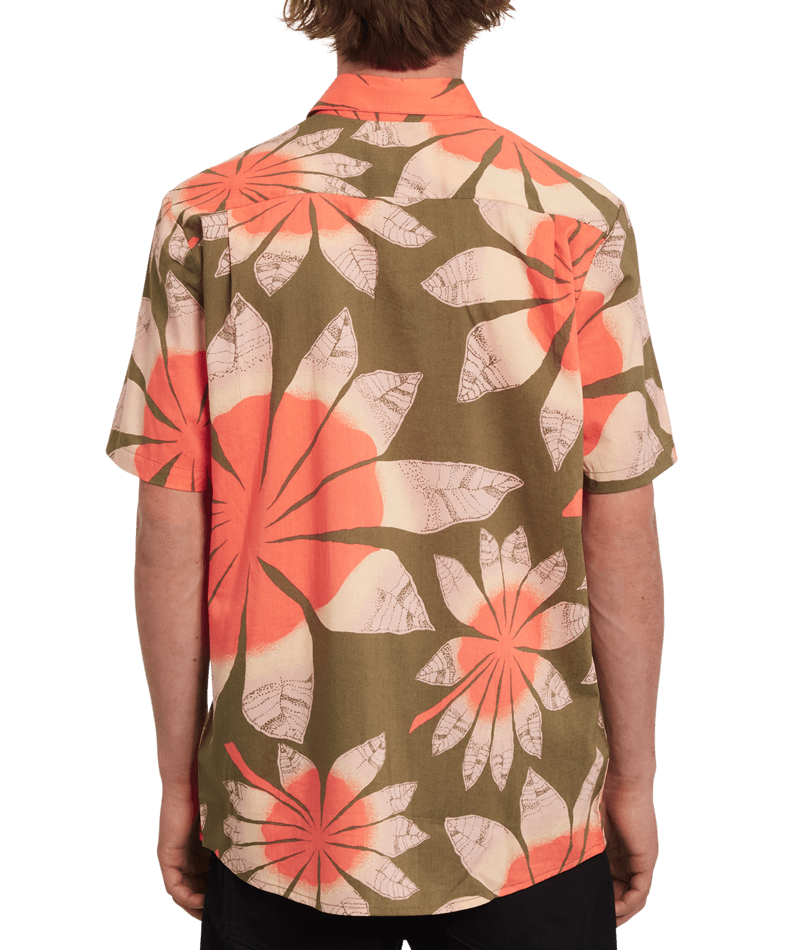 Volcom | Volcom Bloomin Ss Martini Olive  | Camisas, Camisas manga corta, Men, Ropa | 