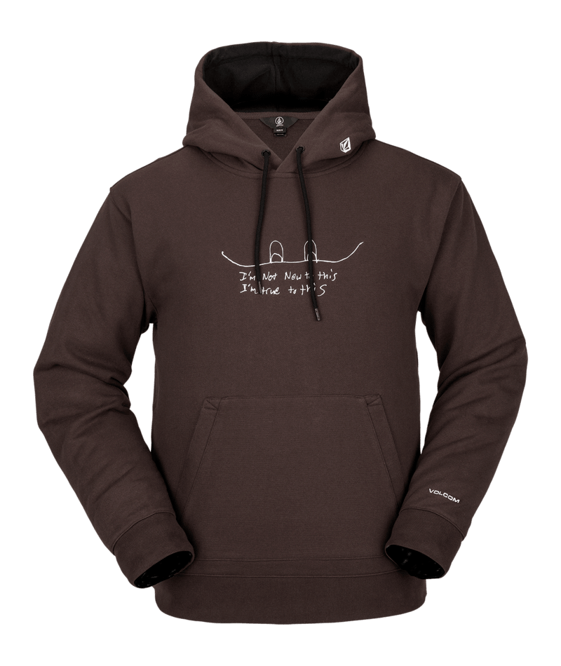 Volcom | Volcom D.i. Fleece Brown | Men, Ropa, Snowboard, Sudaderas, Sudaderas con capucha, Sudaderas Snowboard, Unisex |