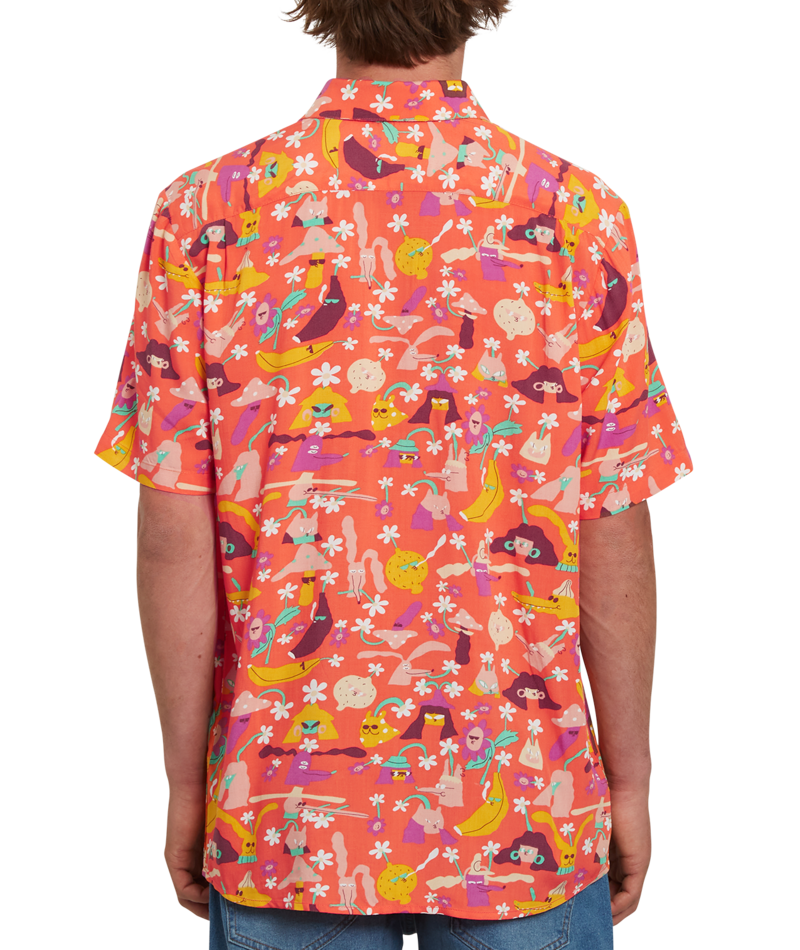 Volcom | Volcom Egle Zvirblyte Fa Ss Prt-print  | Camisas, Camisas manga corta, Men, Ropa | 