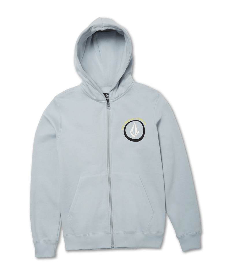 Volcom | Volcom Extends Zip Celestial Blue | Ropa, Sudaderas, Sudaderas con cremallera, Youth |