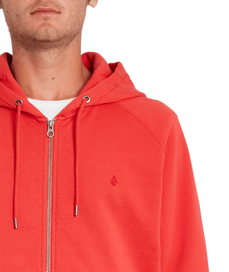 Volcom | Volcom Freeleven Zip Fleece Carmine Red  | Men, Ropa, Sudaderas, Sudaderas con cremallera | 