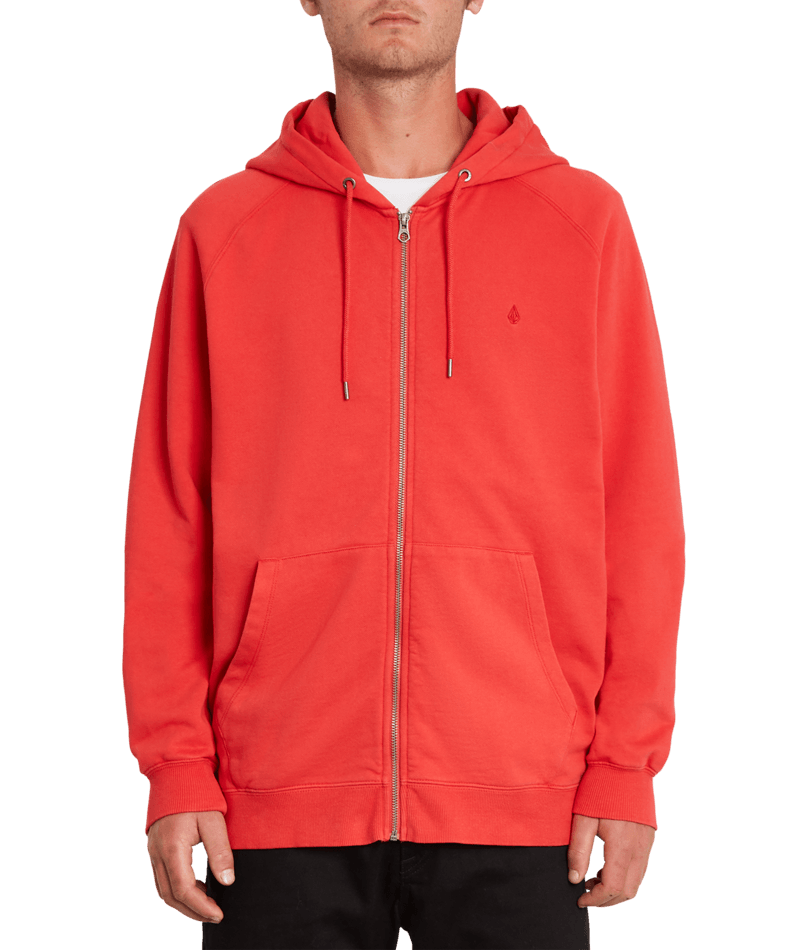 Volcom | Volcom Freeleven Zip Fleece Carmine Red  | Men, Ropa, Sudaderas, Sudaderas con cremallera | 