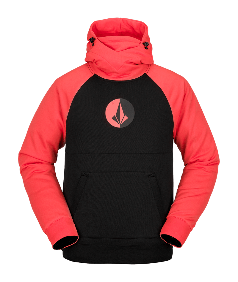 Volcom | Volcom Hydro Riding Hoodie Orange Shock | Men, Snowboard, Sudaderas Snowboard |