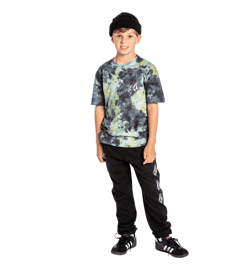 Volcom | Volcom Iconic Dye Ss Lime Tie Dye  | Boys, Camisetas, Camisetas manga corta, Ropa, Unisex | 