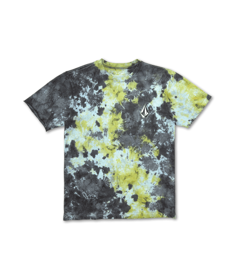 Camiseta niño Volcom Iconic Dye Ss Lime Tie Dye | Volcom Shop | surfdevils.com