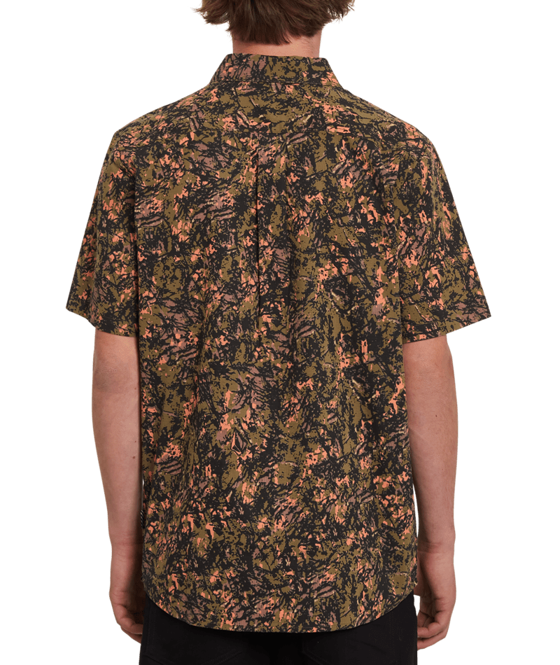 Volcom | Volcom Layne Ss Military | Camisas, Camisas manga corta, Men, Ropa |