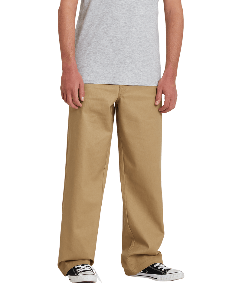 Volcom | Volcom Loose Trucks Chino Pant Dark Khaki | Chinos, Men, Pantalones, Ropa |