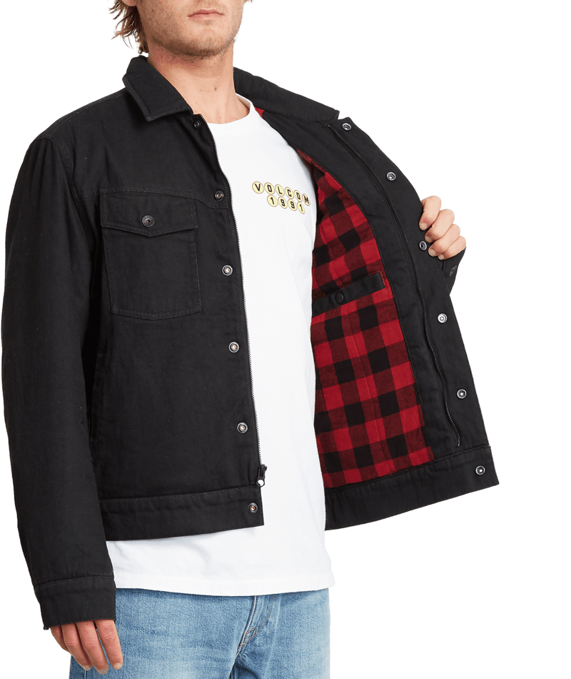 Volcom | Volcom Lynstone Jacket Black | Chaquetas, Chaquetas Calle, Men |