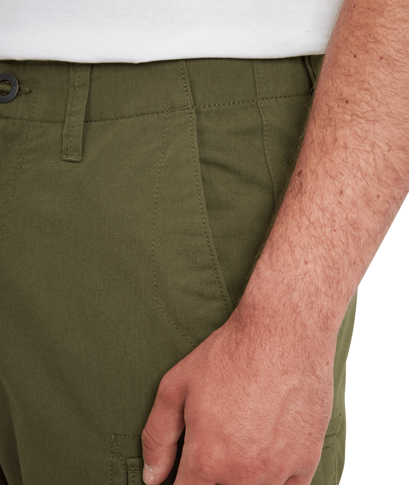 Volcom | Volcom March Cargo Slub Military | Chinos, Men, Pantalones, Ropa |
