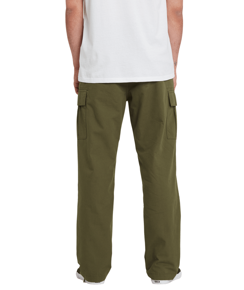 Volcom | Volcom March Cargo Slub Military | Chinos, Men, Pantalones, Ropa |