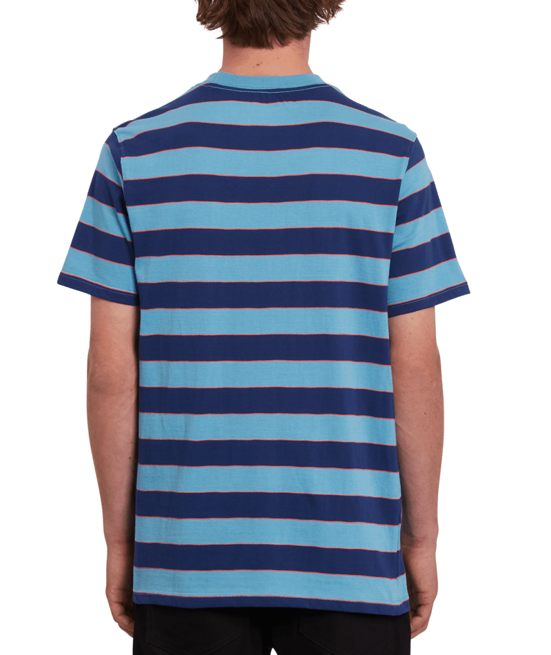 Volcom | Volcom Maxer Stripe Crew Ss Blueprint | Men, Polos, Polos manga corta, Ropa, Unisex |