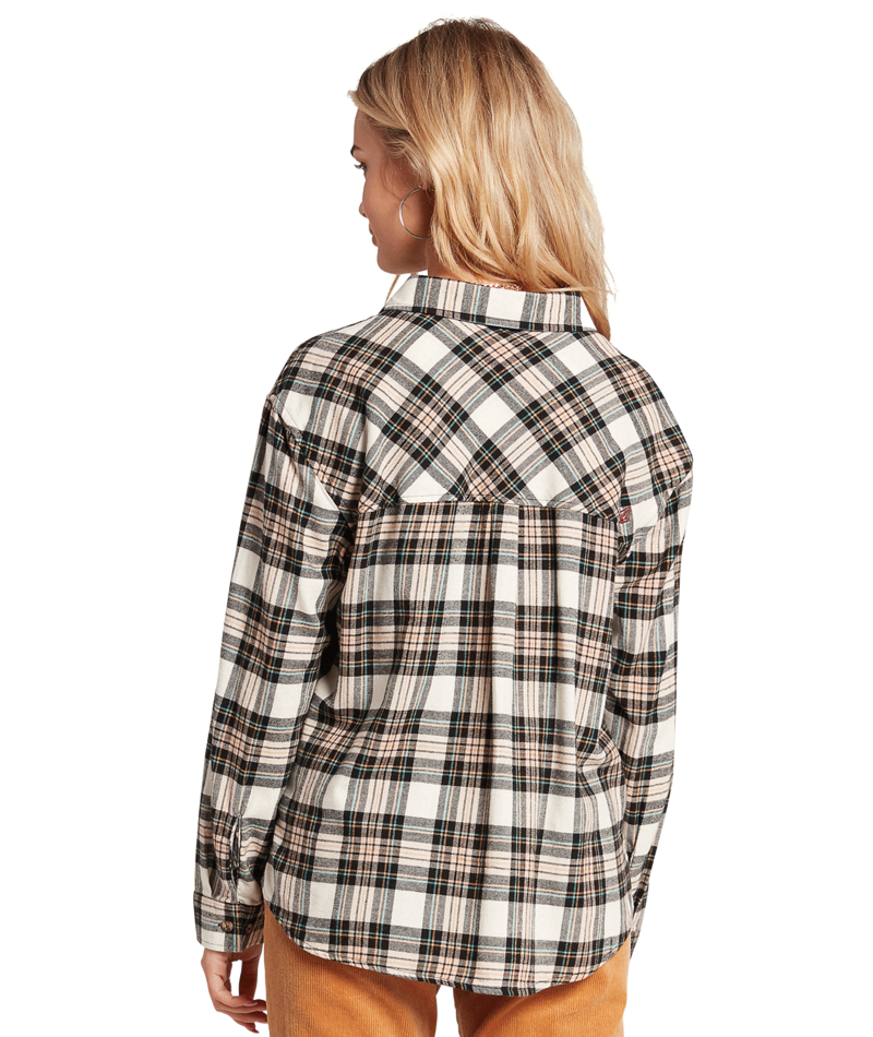 Volcom | Volcom Plaid To Meet U Ls Mushroom  | Camisas, Camisas manga larga, Ropa, Women | 