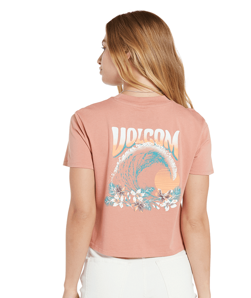 Volcom | Volcom Pocket Dial Tee Light Mauve | Camisetas, Camisetas manga corta, Ropa, Women |