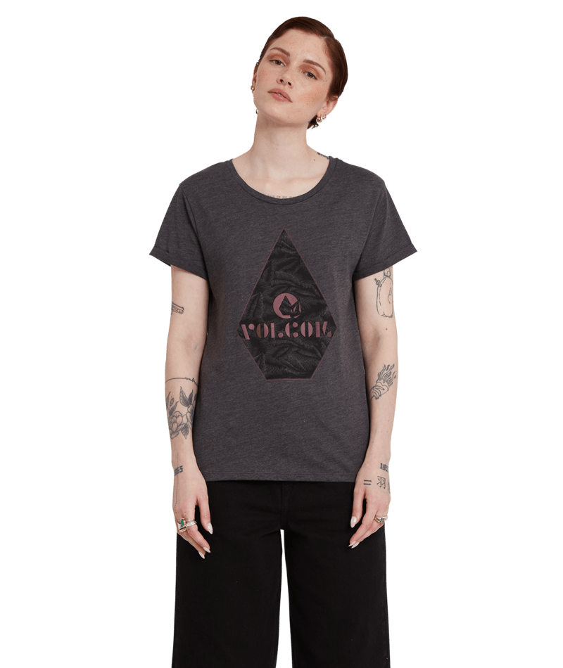 Volcom | Volcom Radical Daze Tee Charcoal | Camisetas, Camisetas manga corta, Ropa, Unisex, Women |