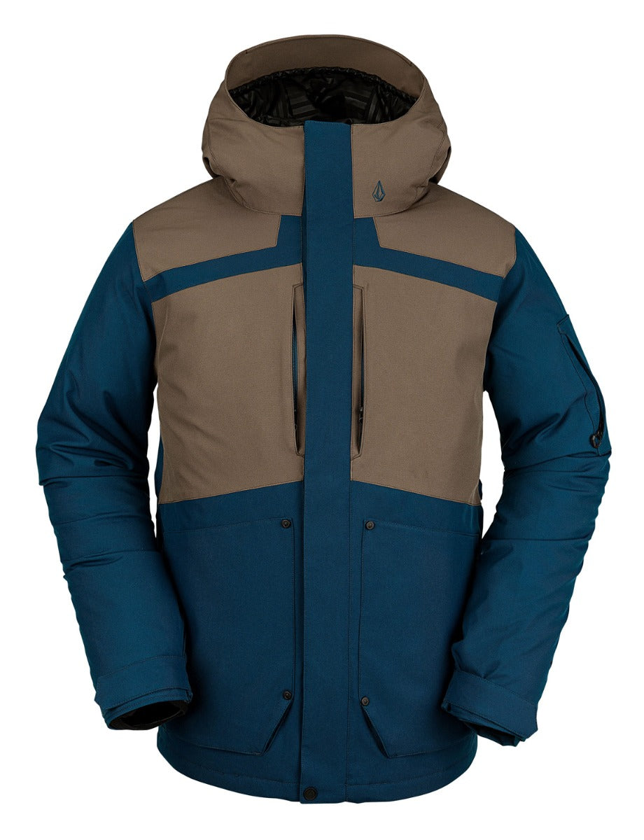 Volcom Scortch Insulated Jacket Blue | WINTER 24 | surfdevils.com
