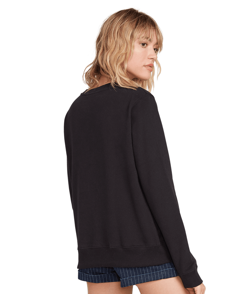 Volcom | Volcom Sound Check Fleece Black | Ropa, Sudaderas, Sudaderas sin capucha, Unisex, Women |
