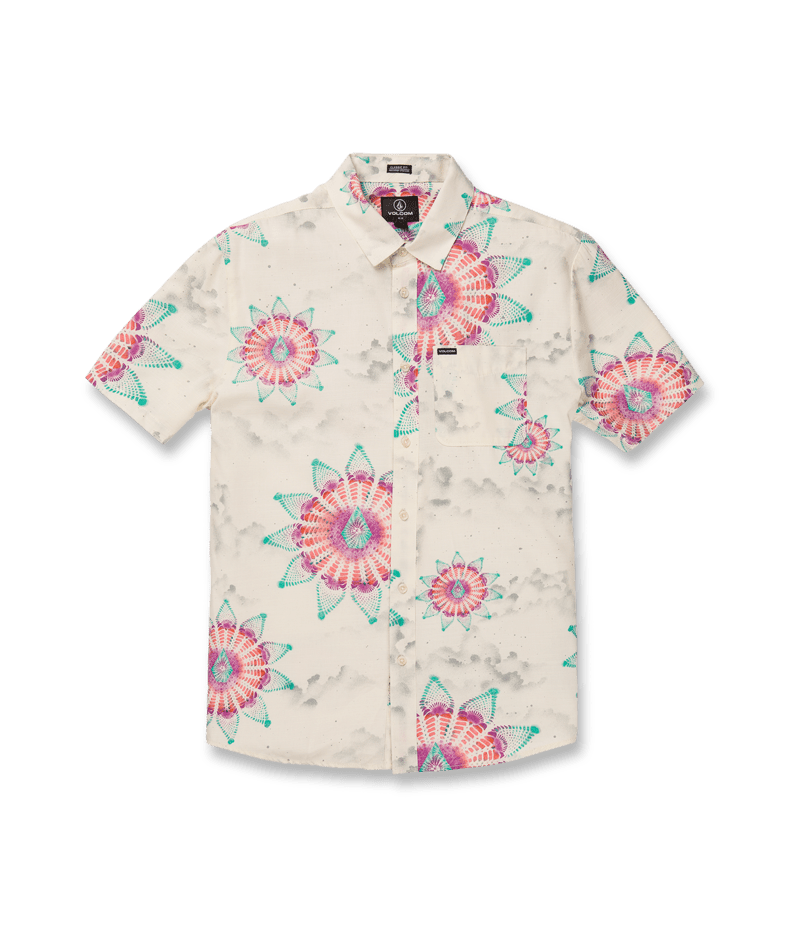 Volcom | Volcom Star Shields Fa Ss Coconut | Camisas, Camisas manga corta, Men, Ropa |
