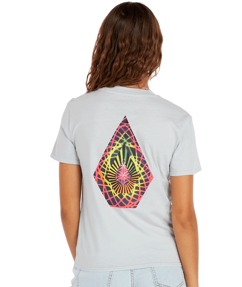 Volcom | Volcom Star Shields Tee Daze Grey | Camisetas, Camisetas manga corta, Ropa, Women |