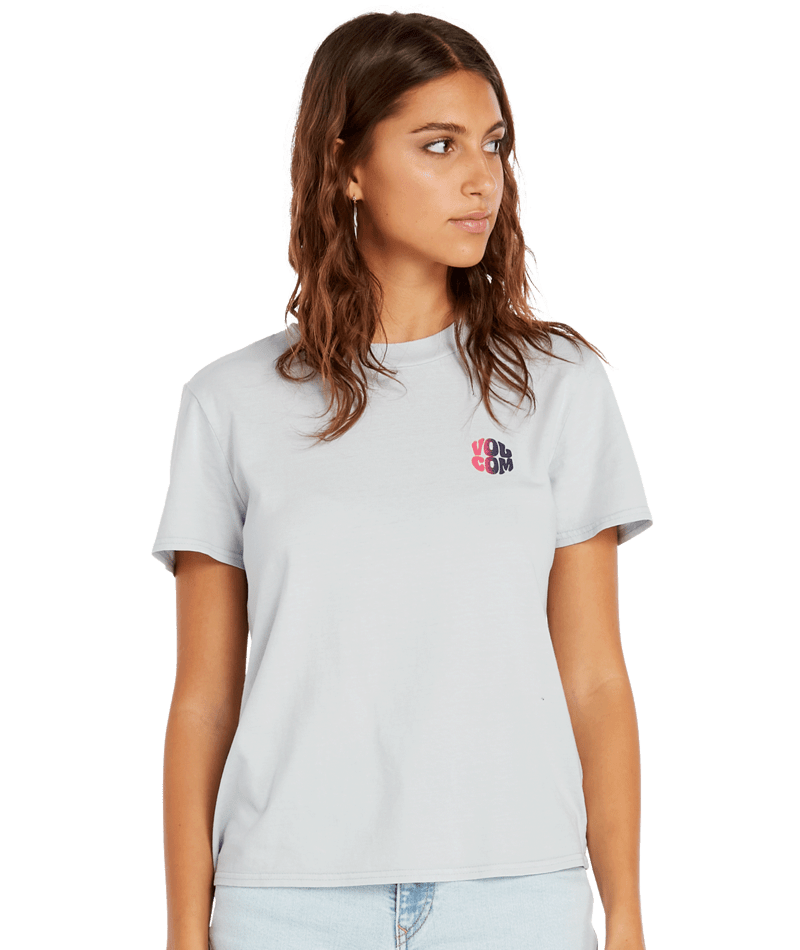 Volcom | Volcom Star Shields Tee Daze Grey | Camisetas, Camisetas manga corta, Ropa, Women |