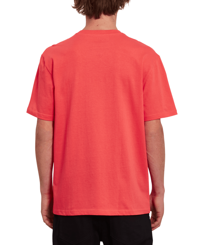 Volcom | Volcom Stone Blanks Bsc Sst Cayenne | Camisetas, Camisetas manga corta, Men, Ropa |