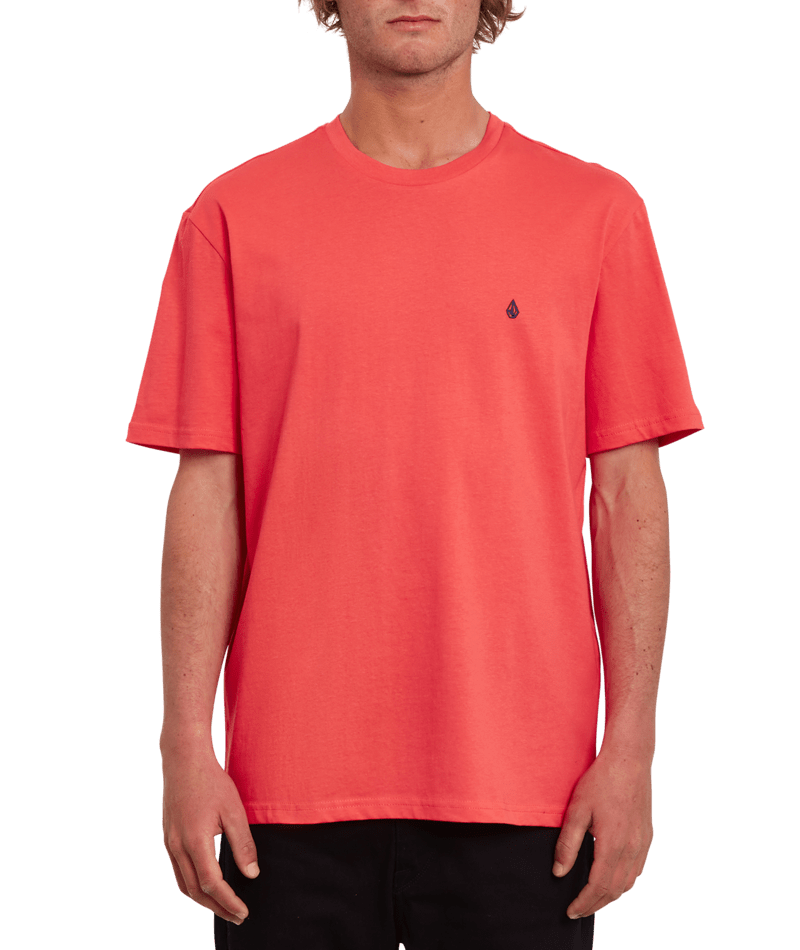 Volcom | Volcom Stone Blanks Bsc Sst Cayenne | Camisetas, Camisetas manga corta, Men, Ropa |