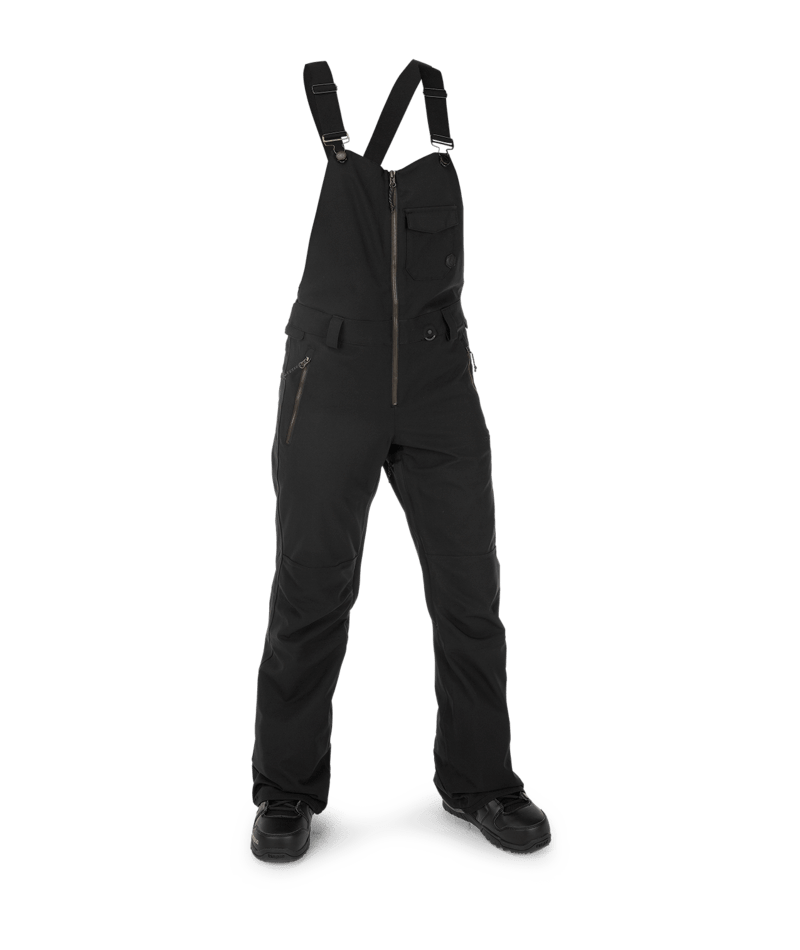 Volcom | Volcom Swift Bib Overall Black | Pantalones Nieve Mujer, Snowboard, Women |