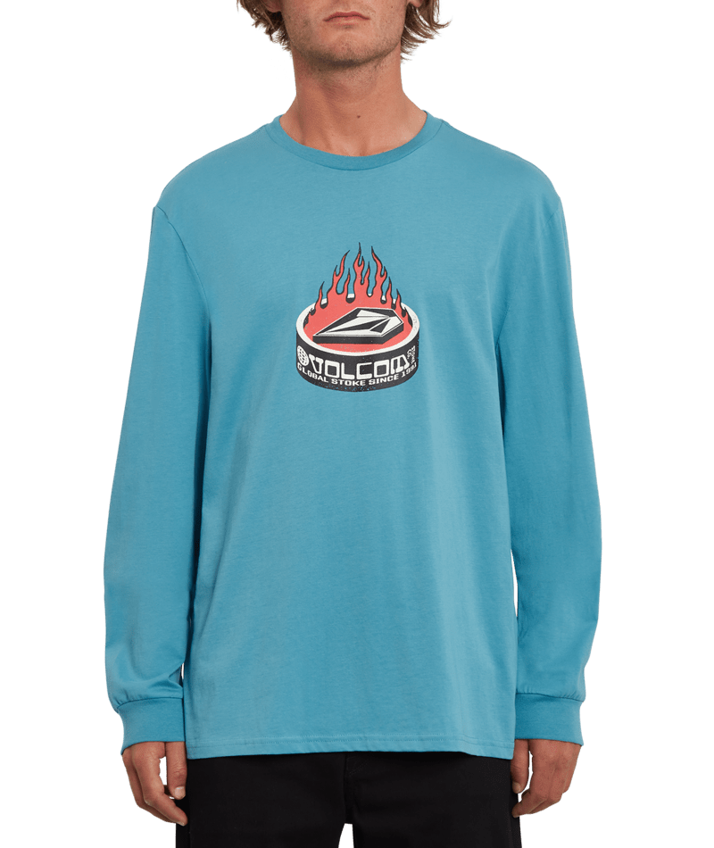 Volcom | Volcom Tuna Bsc Ls Niagara  | Camisetas, Camisetas manga larga, Men, Ropa | 