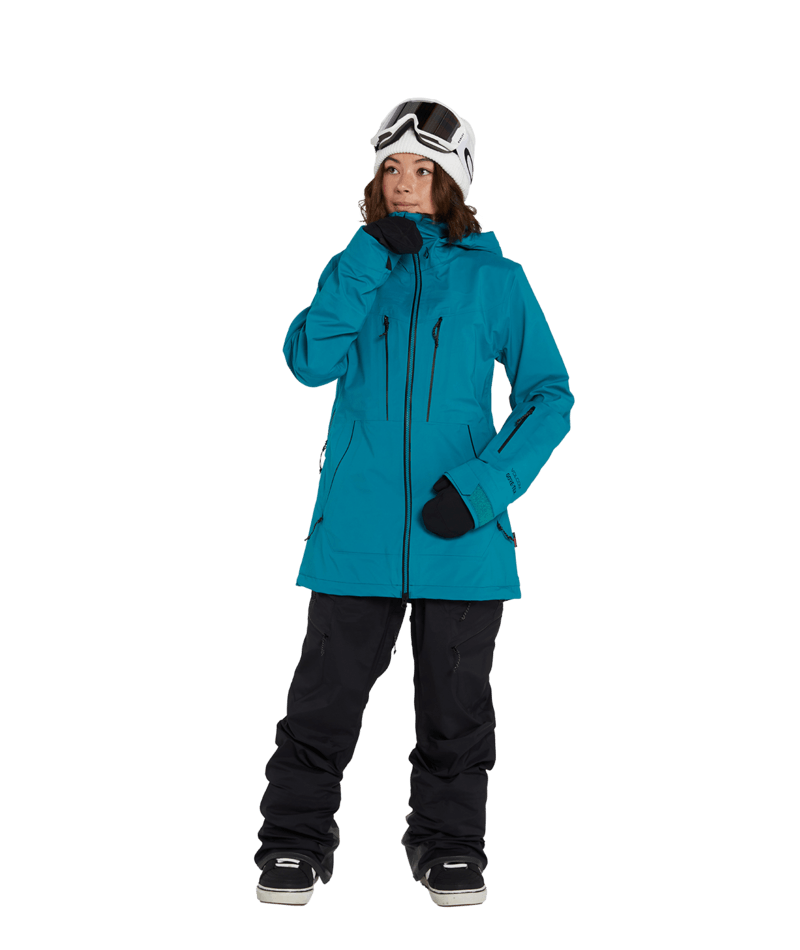 Volcom Vs 3l Stretch Gore Bib Overall | Pantalones de snowboard Mujer | Snowboard Gore-Tex | Snowboard Shop | Volcom Shop | surfdevils.com