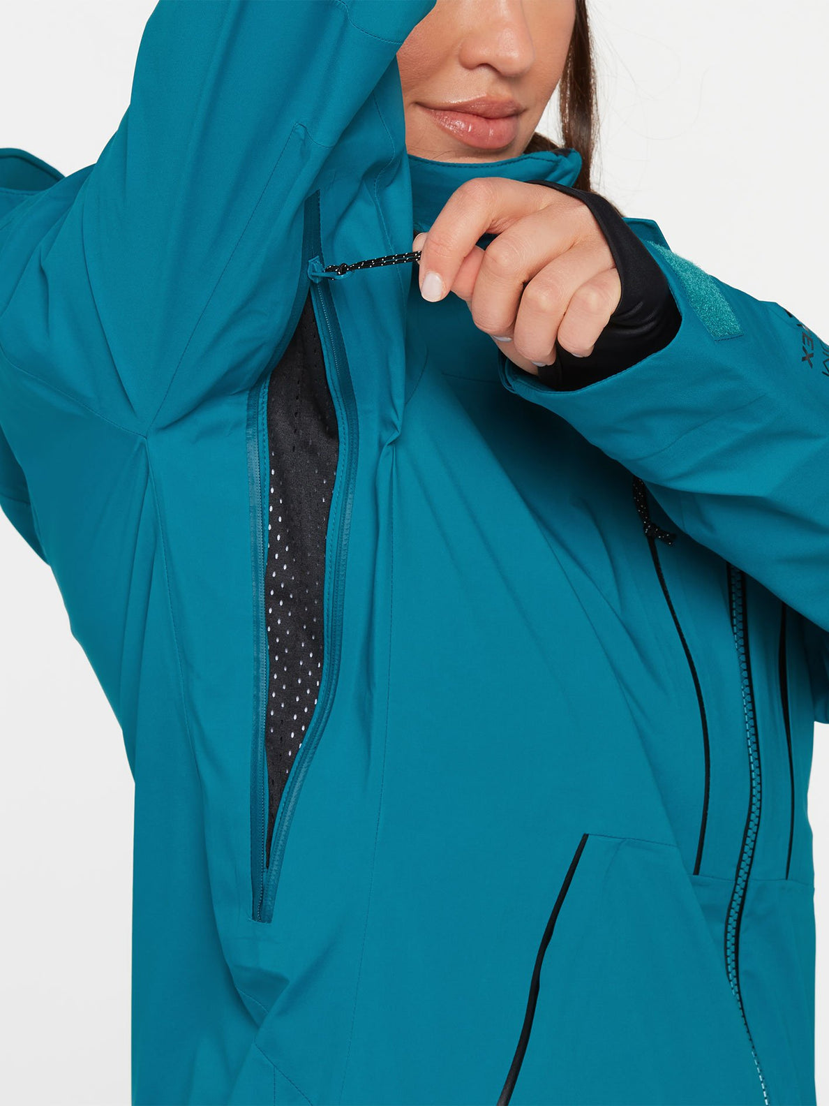 Volcom | Volcom Vs 3l Stretch Gore Jacket Glacier Blue  | Chaquetas Nieve Mujer, Snowboard, Women | 