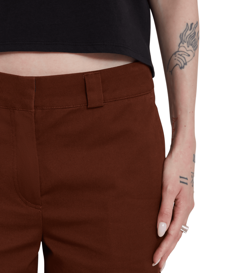 Volcom | Volcom Whawhat Chino Pant Brown  | Chinos, Pantalones, Ropa, Women | 