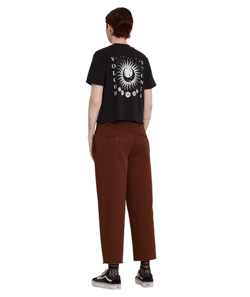 Volcom | Volcom Whawhat Chino Pant Brown  | Chinos, Pantalones, Ropa, Women | 