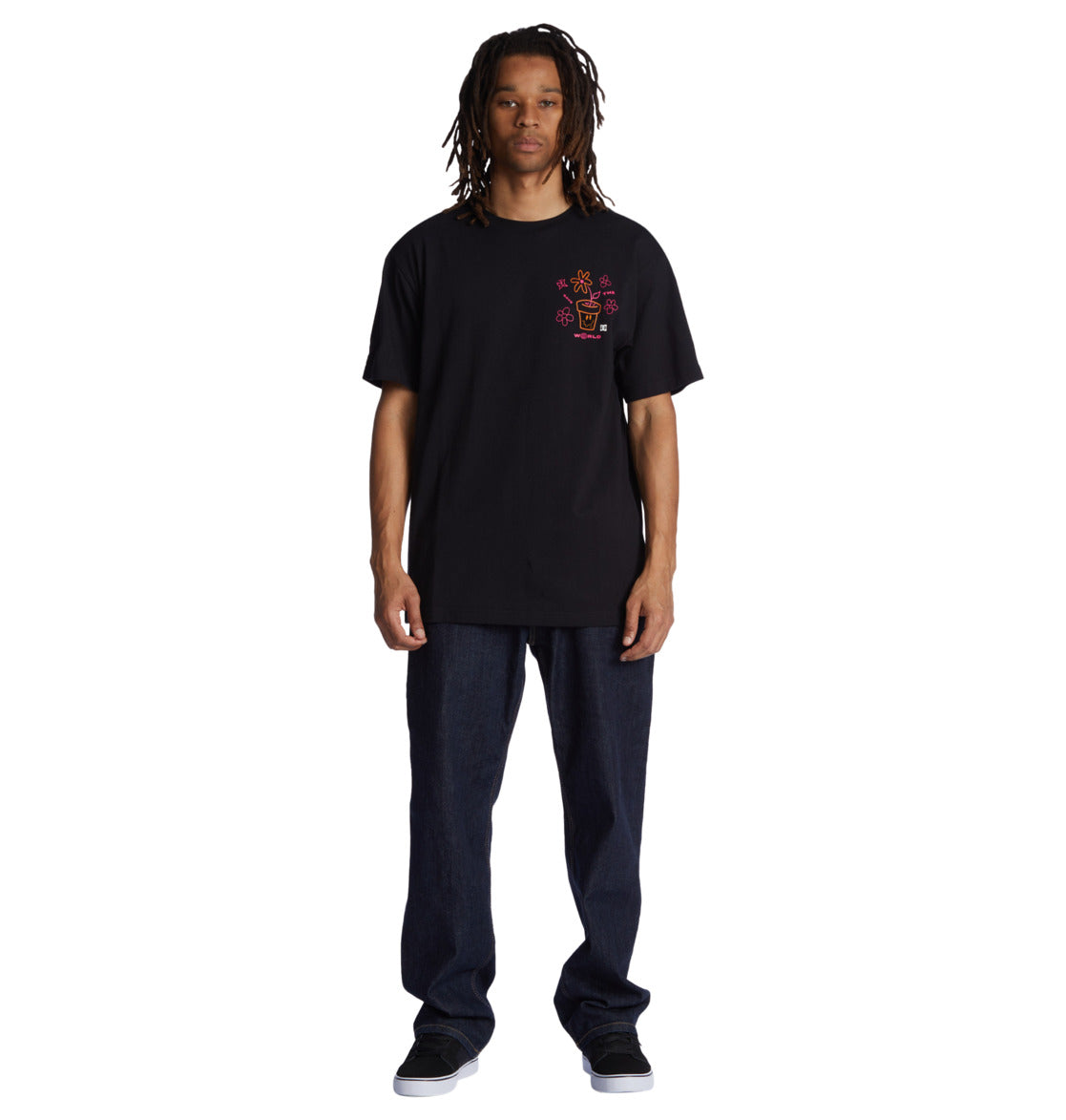 DC Shoes Rette uns T-Shirt Schwarz