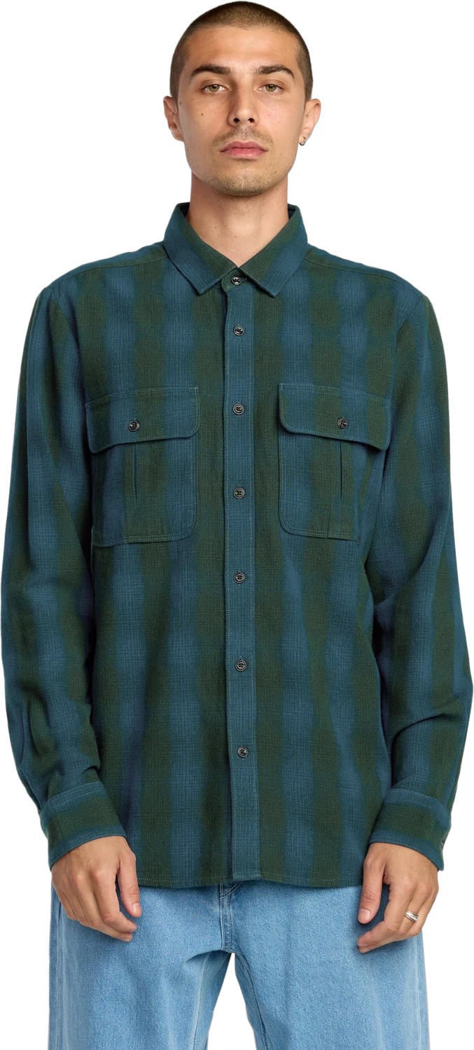 Volcom Shadowstone Flannel Shirt camisa manga larga hombre | Scarab